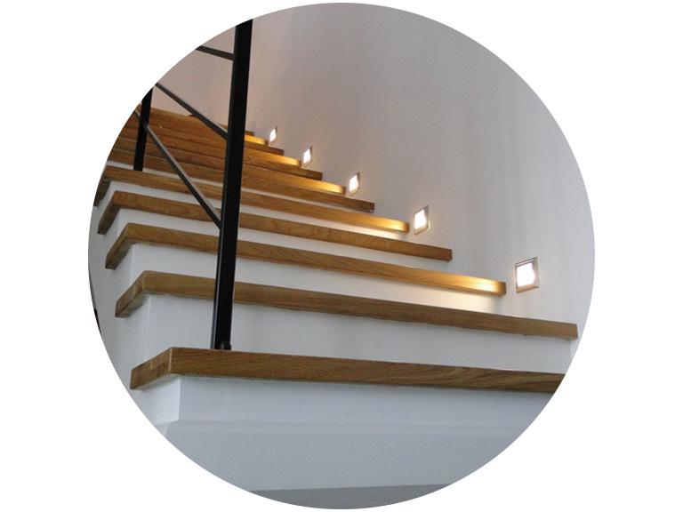 oświetlenie schodów